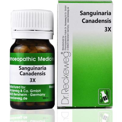 Adel Sanguinaria Can. 3X (4 grain) Tablet 20 gm - Triturations (Homeo Tablets)