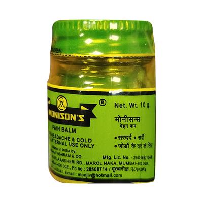 Monison's Pain Balm 10 gm - Speciality Medicines