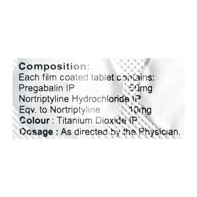 PRESTILLER NT 50 Tablet 10's - Neuropathic Pain-Dru