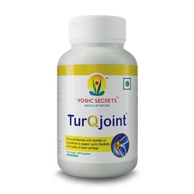 Yogic Secrets TurQjoint 500 mg Capsule 60's - Calcium And Minerals