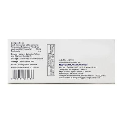 FIMANTA 120mg Tablet 10's - Hypertension-Ana