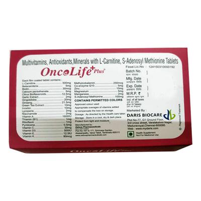 ONCOLIFE PLUS Tablet 10's - Supplements-Sup