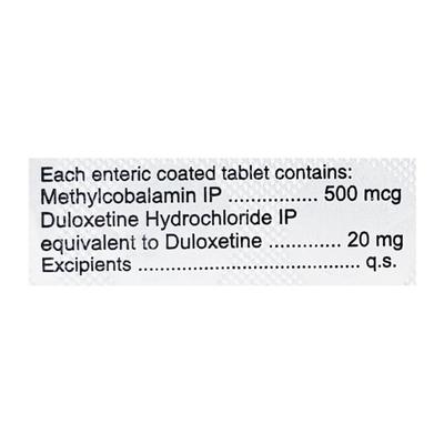 Duvanta NP 20mg Tablet 10'S - Neuropathic Pain-Dru