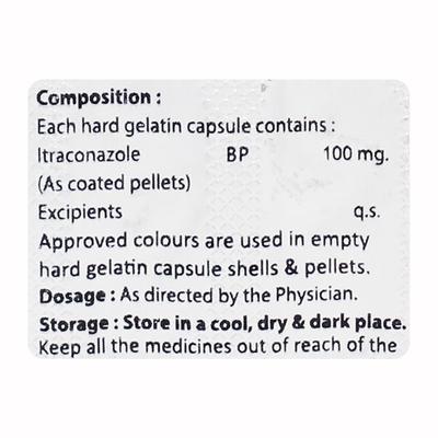 HITZOLE 100mg Capsule 10's - Fungal Infections-Anf
