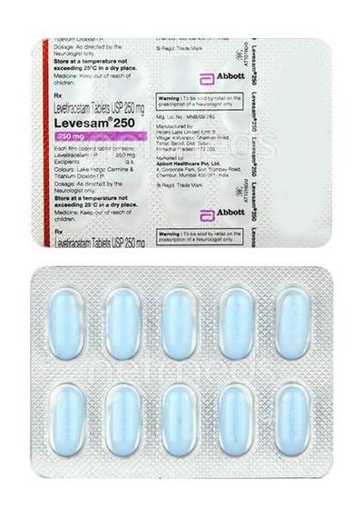 Levesam 250mg Tablet 10'S - Epilepsy/Convulsion-Ant