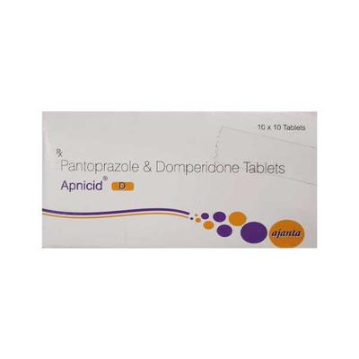 APNICID D Tablet 10's - Ulcer/Reflux/Flatulence-Aaa