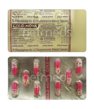 Cold Nova Capsule 10'S - Cough And Cold-Cou