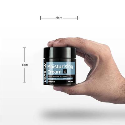 Ustraa Men's Moisturising Cream - Shea Butter & Olive Oil (Dry Skin) 100 gm - Face Moisturizers