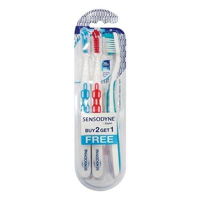 Sensodyne Sensitive Expert Toothbrush (Buy 2 Get 1 Free) - Toothbrushes