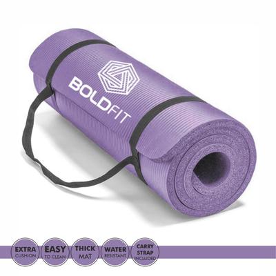 Boldfit Yoga Mat - Purple 1's - Workout Essentials