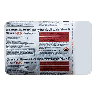 OLCURE H 20 Tablet 15's - Hypertension-ACE