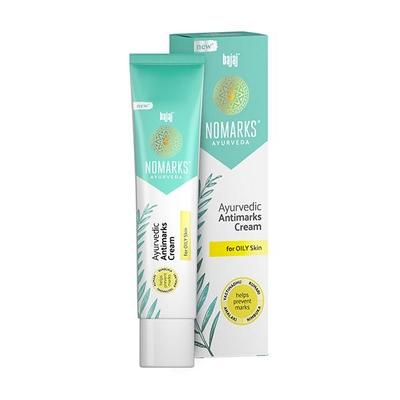 Bajaj Nomarks Ayurvedic Antimarks Cream for Oily Skin 25 gm - Face Creams