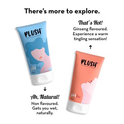 Plush Phlic Ph Balanced Lubricant - Strawberry 50 ml - Intimate Cream/Gel