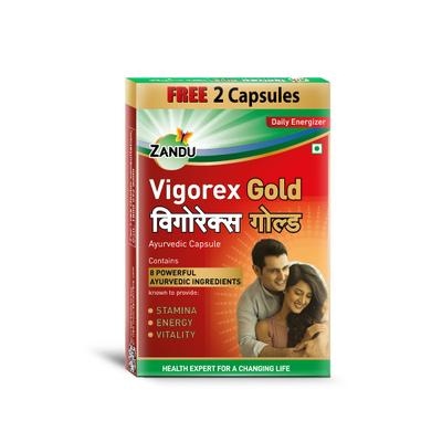 Zandu Vigorex Gold Capsule 12's - Speciality Medicines