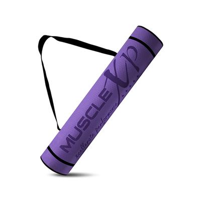MuscleXP EVA Yoga Mat with Carrying Strap - Purple 1's - Workout Essentials