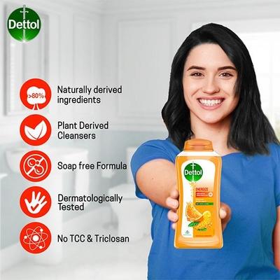 Dettol Long Lasting Hygiene Body Wash - Energize 250 ml - Soaps