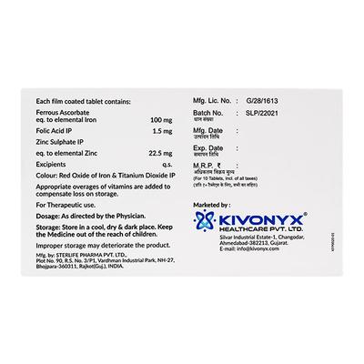 FERROCK XT Tablet 10's - Iron Supplement/Anaemia-Vma