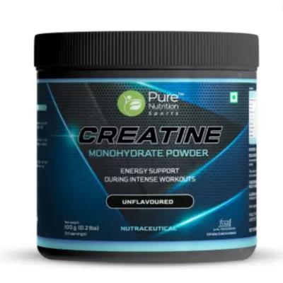 Pure Nutrition Creatine Monohydrate Powder 100gm - Whey Proteins