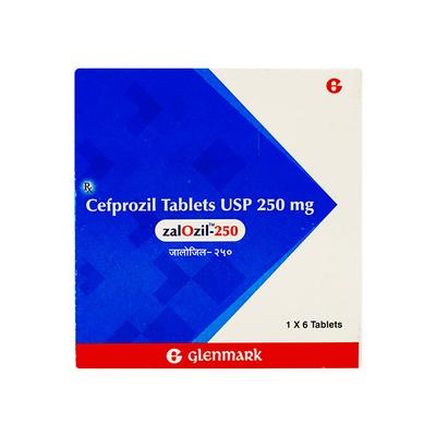 ZALOZIL 250 Tablet 6's - Bacterial Infections-Cep