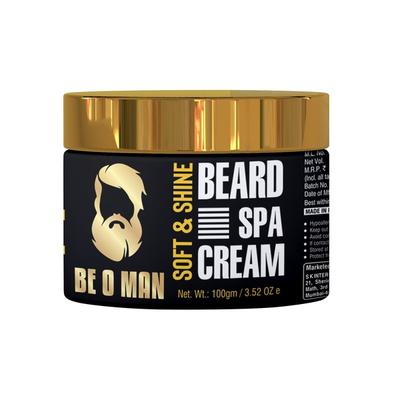 Be O Man Beard Spa Cream - Soft & Shine 100 gm - Beard Cream