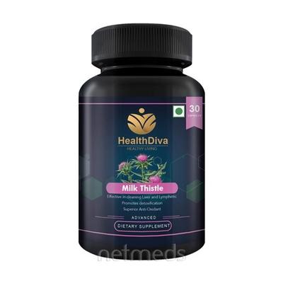 HealthDiva Milk Thistle Capsule 30's - Vital Health