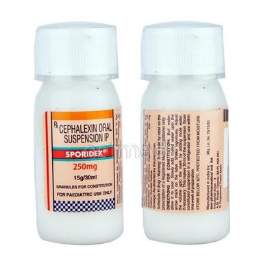 Sporidex 250mg Oral Suspension 30ml - Bacterial Infections-Cep