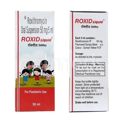Roxid 50mg Liquid 30ml - Bacterial Infections-Mac