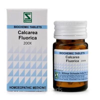 Dr. Willmar Schwabe Calcarea Fluorica 200X Tablet 20 gm - Bio-Chemic