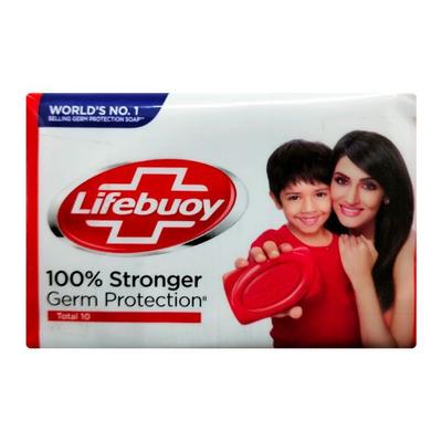 Lifebuoy Total 10 Germ Protection Soap Mega Offer Pack (Pack of 4 x 125 gm) - Soaps