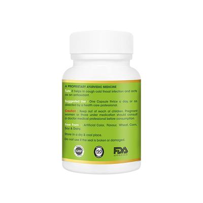 VitaGreen Tulsi Capsules 60's - Herbal Dietary Supplement