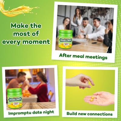 Doublemint Chewy Mints - Lemonmint 80.85 gm - Nutritional Bars