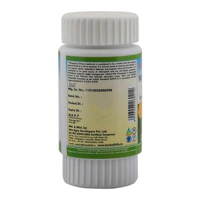Herbal Hills Wheat-O-Power Tablet 120's - Diabetes Care (Ayush)