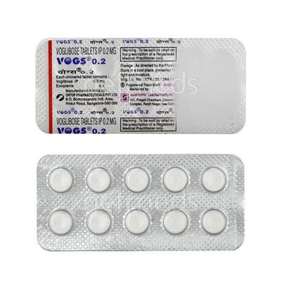 Vogs 0.2mg Tablet 10'S - Diabetes-Ant