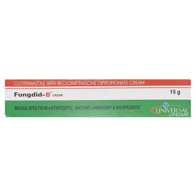 Fungdid B Cream 15gm - Fungal Infections-Taa