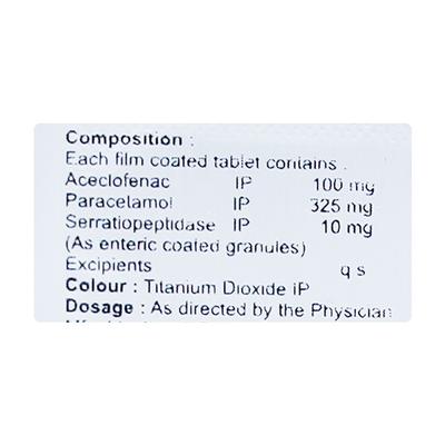 MDACE SP Tablet 10's - Pain relief-Nsa
