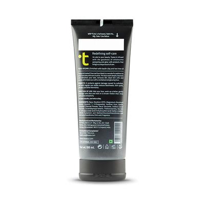 Twasa Himalayan Charcoal Face Wash - Kaolin Clay & Tea Tree Oil 100 ml - Face Wash & Cleansers