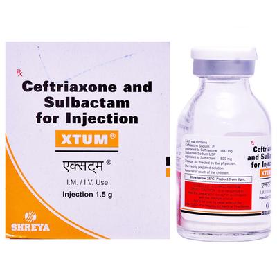 Xtum 1.5gm Injection 1's - Bacterial Infections-Cep