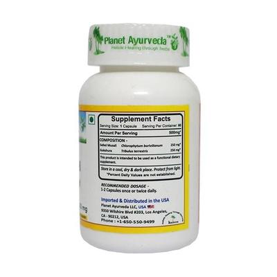 Planet Ayurveda Musli Strength Capsules 60's - Sexual Healthcare