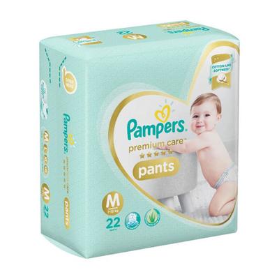 Pampers Premium Care Pants (M) 22's - Diapers & Wipes
