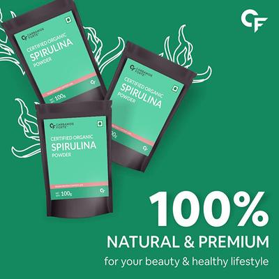 CF Spirulina Powder 100 gm - Herbal Dietary Supplement
