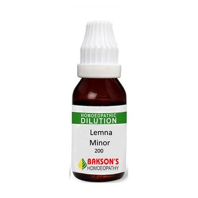 Bakson's Lemna Minor 200 CH Liquid 30 ml - Dilutions