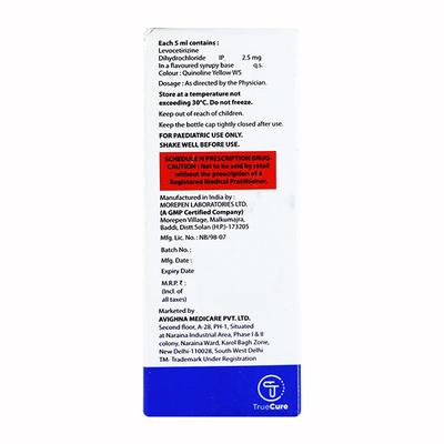 KYLAZINE 2.5 Syrup 30ml - Allergies-Ant
