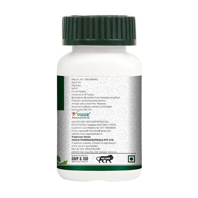 Vogue Wellness Tulsi Tablet 60's - Pure Herbs