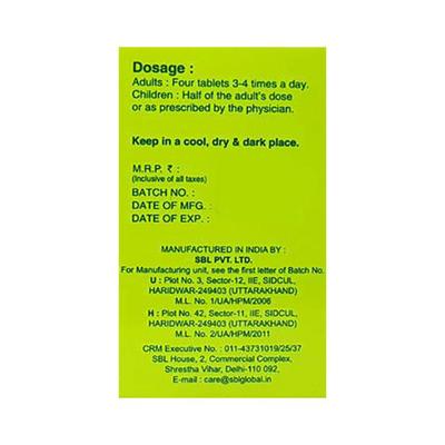 SBL Bio-Combination 12 Tablet 450 gm - Bio-Combination