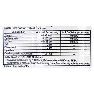 COGNIONE Tablet 10's - Nootropics And Neurotrophics