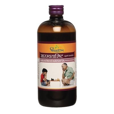 Shree Dhootapapeshwar Saraswatarishta Tonic 450 ml - Speciality Medicines