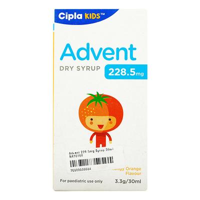 Advent 228.5mg Syrup 30ml - Bacterial Infections-Pen