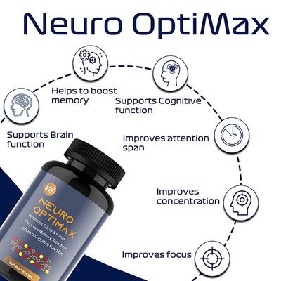 Vitaminhaat Neuro Optimax 600 mg Capsule 90's - Vital Health