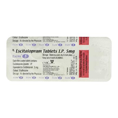 ESCNX 5 Tablet 10's - Depression-Ant