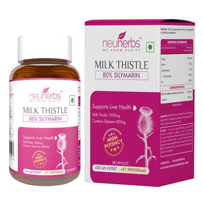 Neuherbs Milk Thistle Capsule 60's - Vital Health